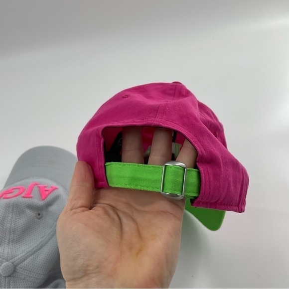 AJGA IJGA JUNIOR GOLF ASSOCIATION HAT bundle (2) ADJUSTABLE STRAP - Picture 6 of 8